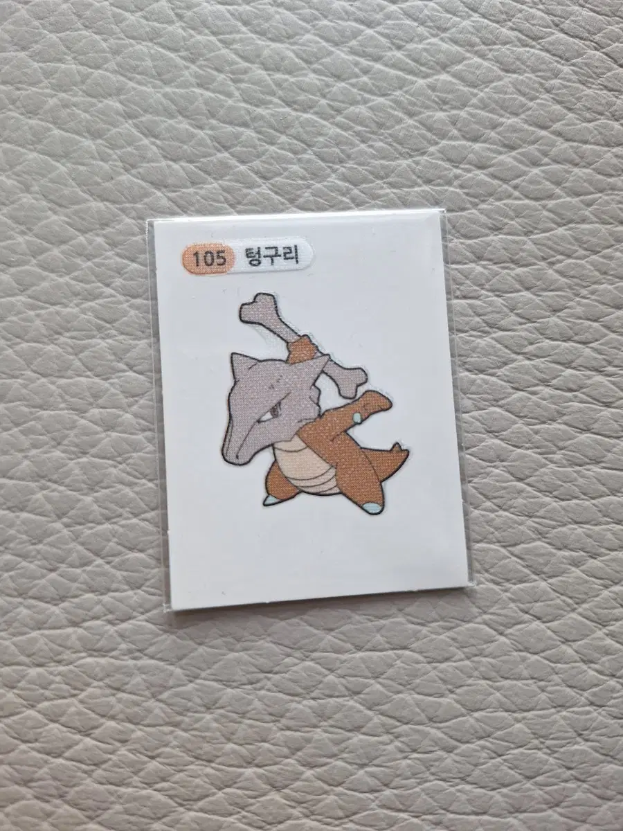 포켓몬 띠부씰 텅구리 스티커