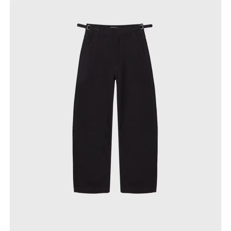 모노하 코튼 커브 팬츠 Cotton Curve Pants 블랙 1 사이즈
