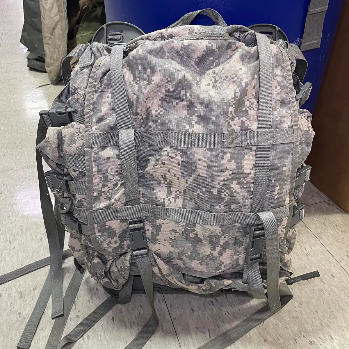 ACU럭색A+13, MOLLE II ACU 대형 지게배낭 풀세트 (A+급 최상급) 229