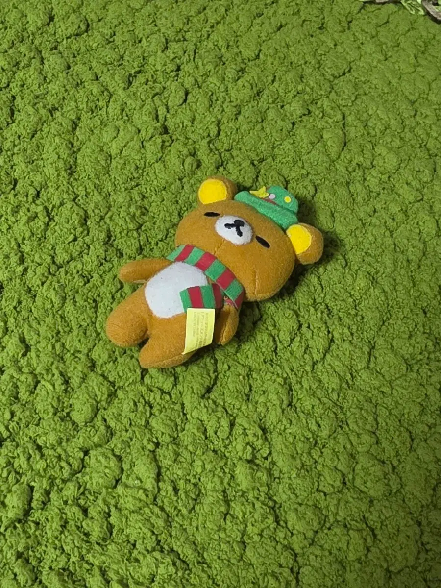 빈티지 리락쿠마 크리스마스 키링