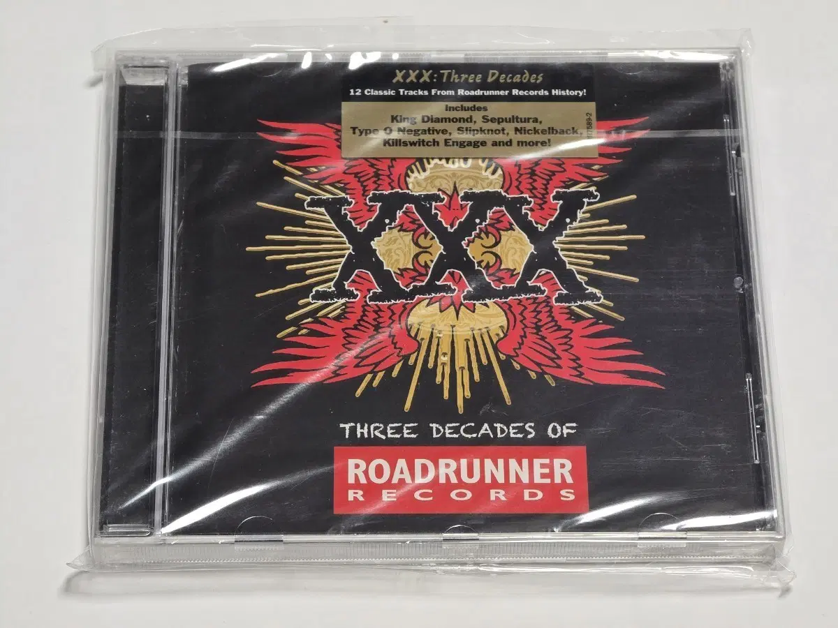 [미개봉 CD] XXX: Three Decades Of Roadrunner Records