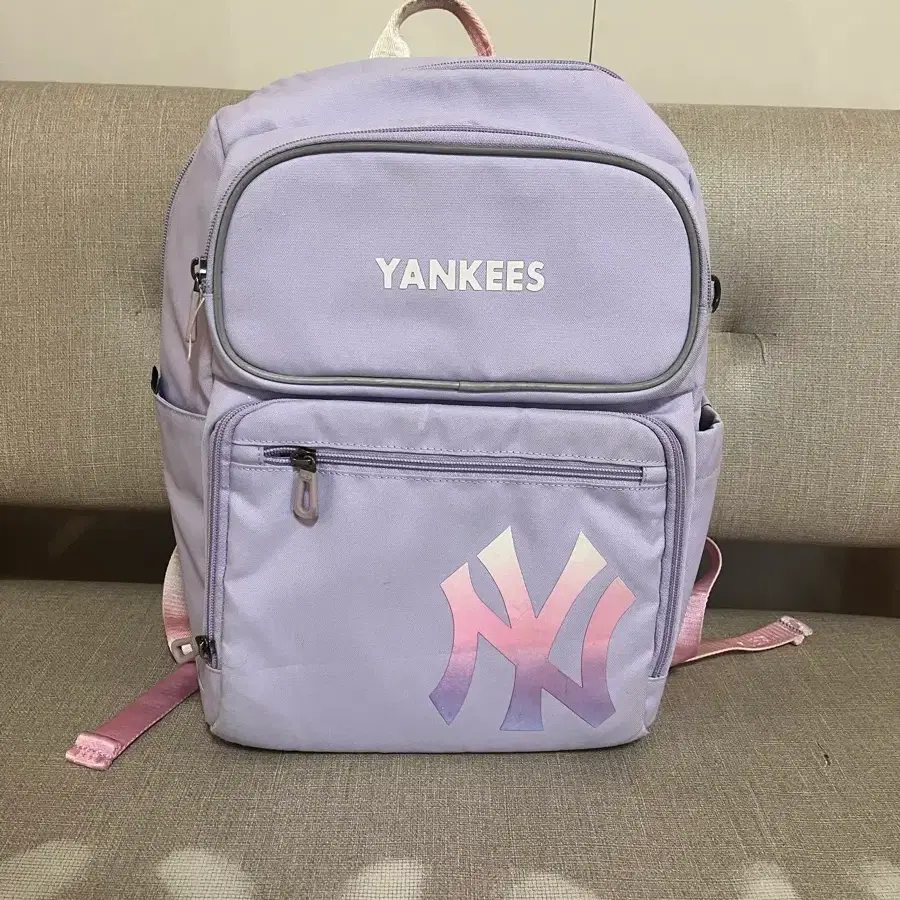 MLB 뉴욕 양키스 백팩 연보라