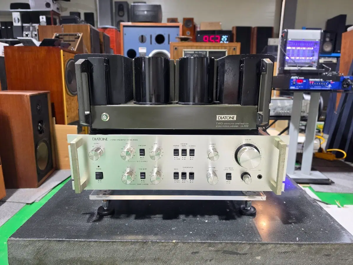 다이아톤(DIATONE) DA-A10 파워 DA-P600 프리앰프 100V