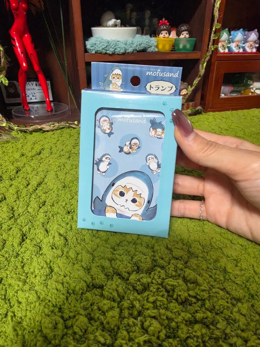 모스샌드 샤크 고양이 트럼프 카드