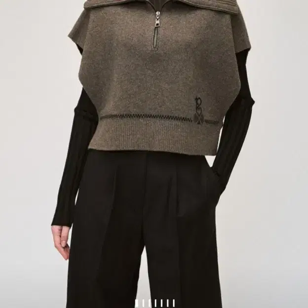 한섬 23fw 타임 time 캐시미어100 하프 니트 탑 프리