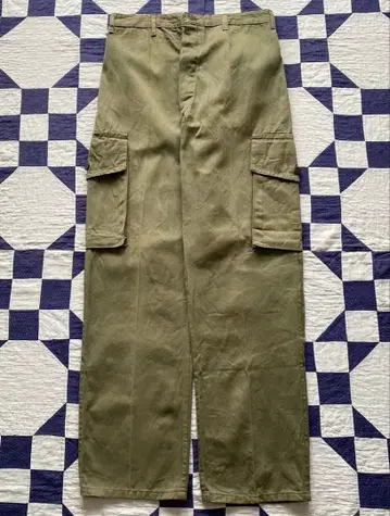 [ 미사용품 ] 60s usmc 일본제 HBT 카고 팬츠 m43