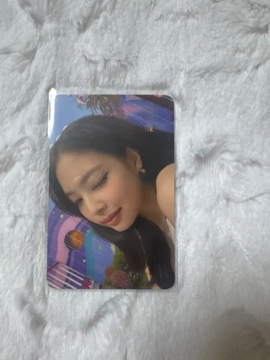 블랙핑크 제니 케타포 특전 윙크젠 포카