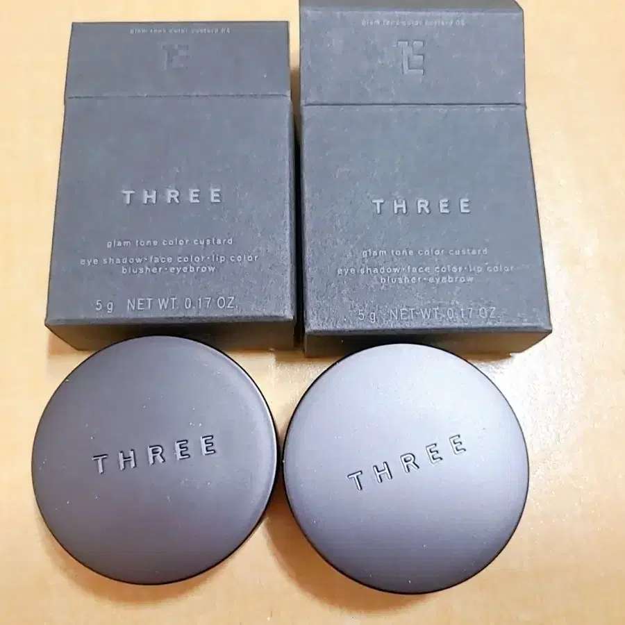 three 쓰리 글램 톤 컬러 커스터드 멀티밤05