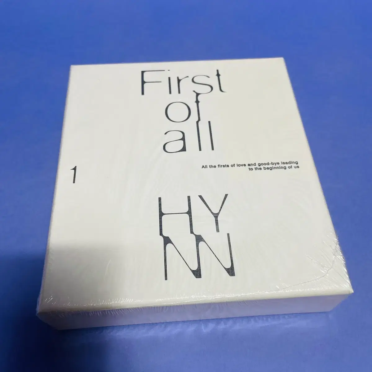 [미개봉/CD] 흰 HYNN (박혜원) 1집 First Of All