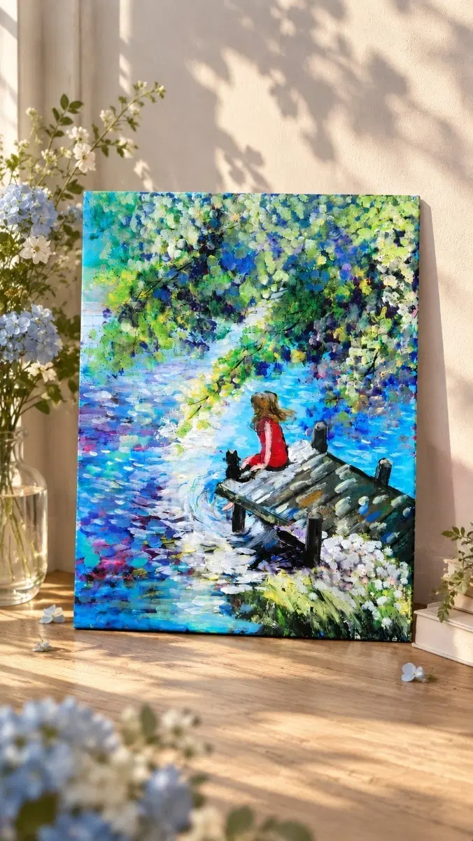 손그림 아크릴화