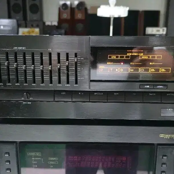 7밴드 EQ내장 한국 SHARP SO-3400 프리앰프