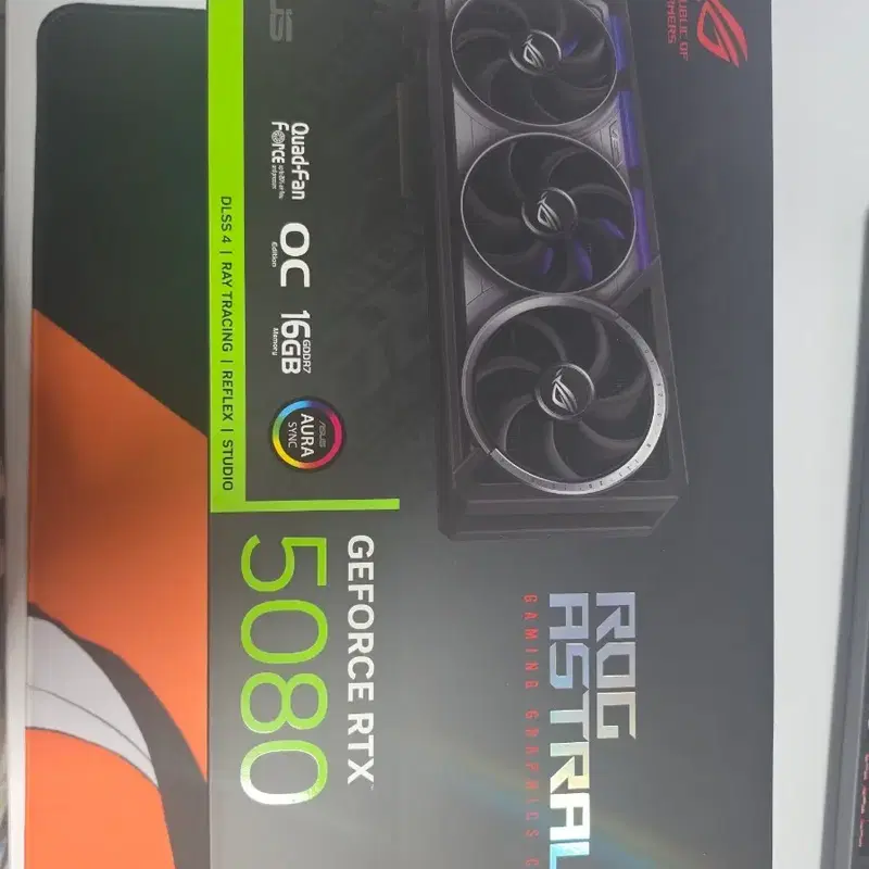 ASUS ROG STRIX GEFORCE RTX 5080 OC D6 16GB