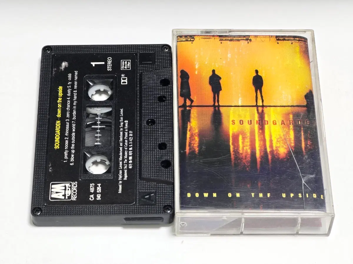 사운드가든 Soundgarden - Down On The Upside 카세트 테이프 (1996 국내 초반)