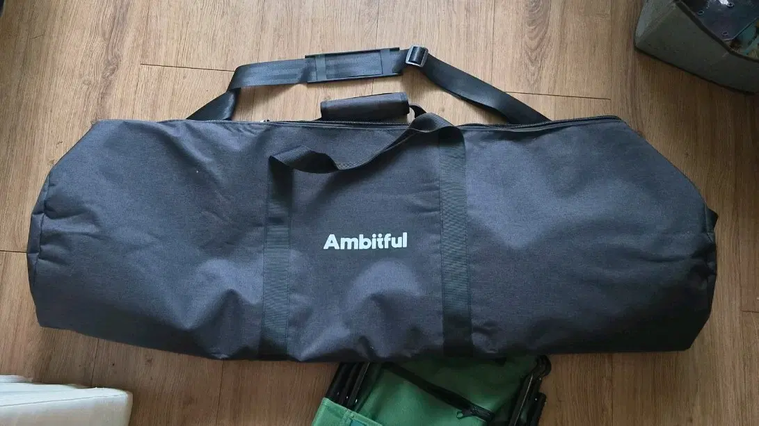Ambitful 더플백 블랙 폴대가방