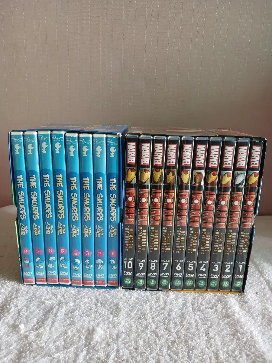 스머프 DVD 전집 / 아이언맨 아머드 어드벤처 DVD 전집