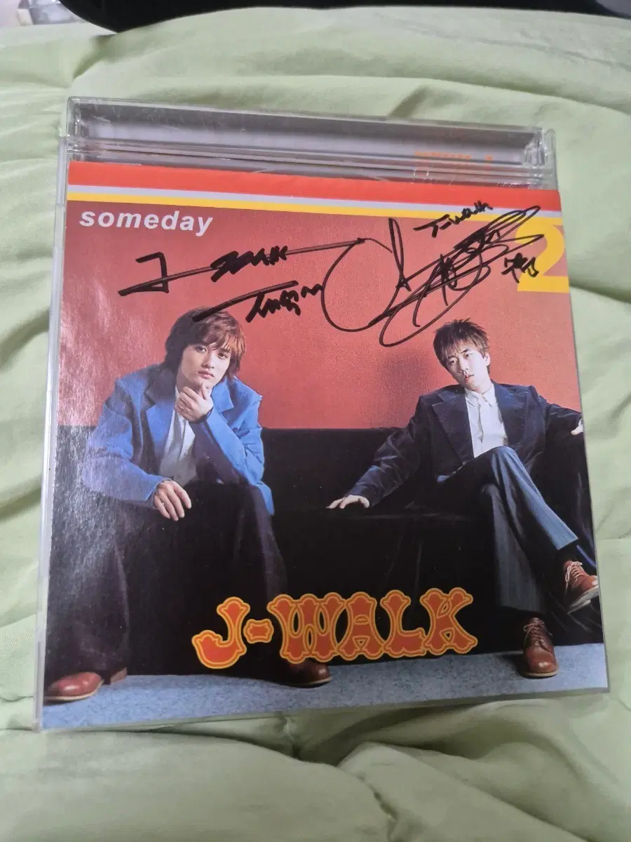 J-WALK제이워크 someday 앨범 친필 싸인