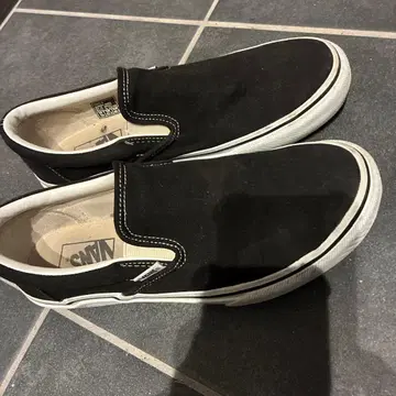 VANS 슬립온 블랙 25.5cm