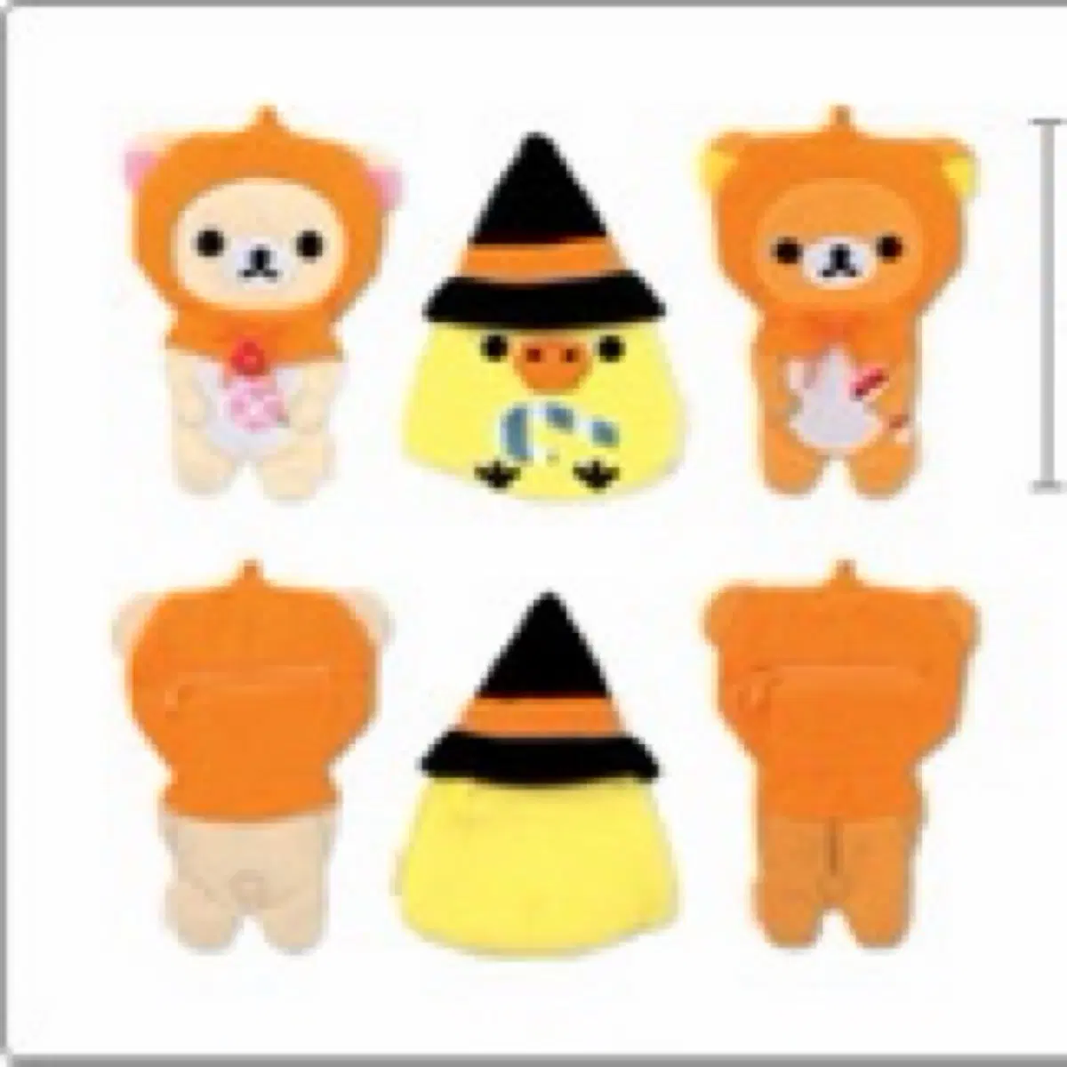고전 제일복권 리락쿠마 할로윈 버전 F상 코리락쿠마 파우치 18cm