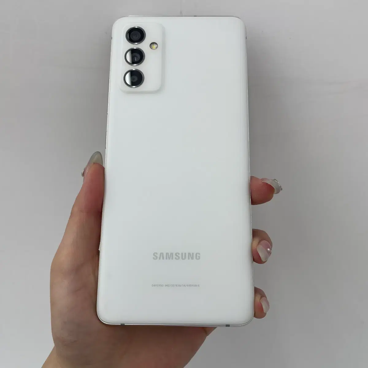 !!외관깨끗!! 갤럭시퀀텀2 화이트 128GB 487636 울산중고폰