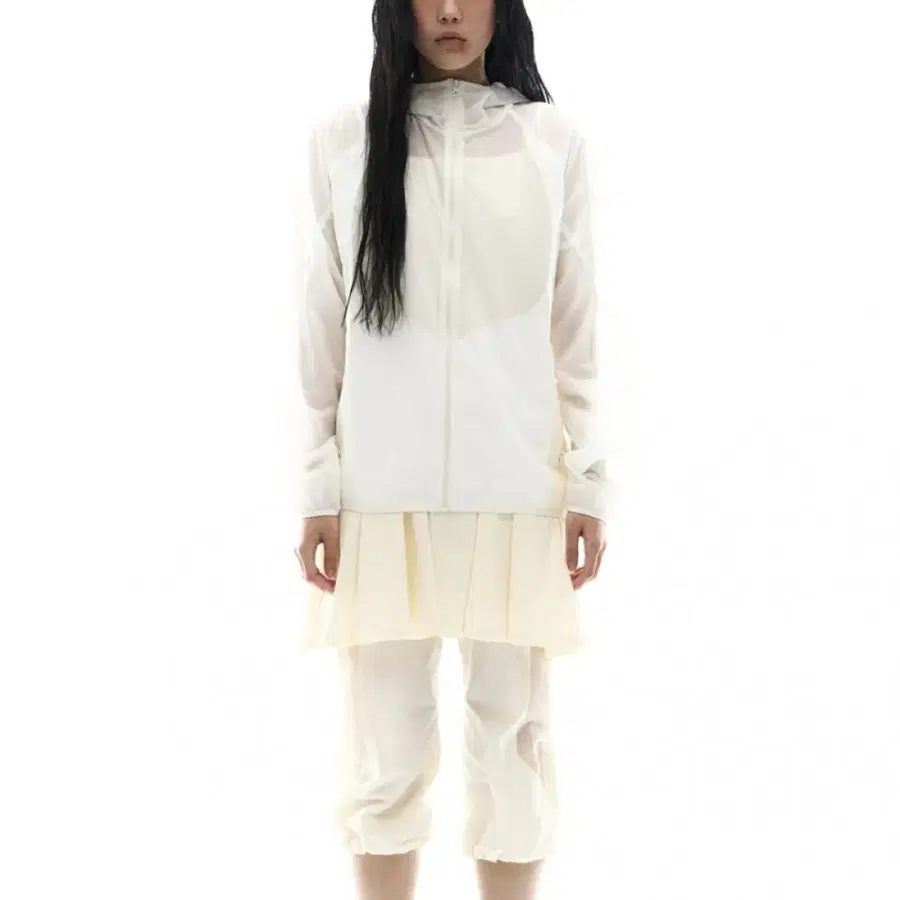 오호스 paneled lightweight windbreak 바람막이