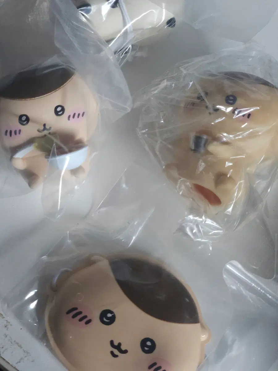 치이카와 먼작귀 밤만쥬 쿠리만쥬 디오라마 / 소프비 / 가면 피규어 키링