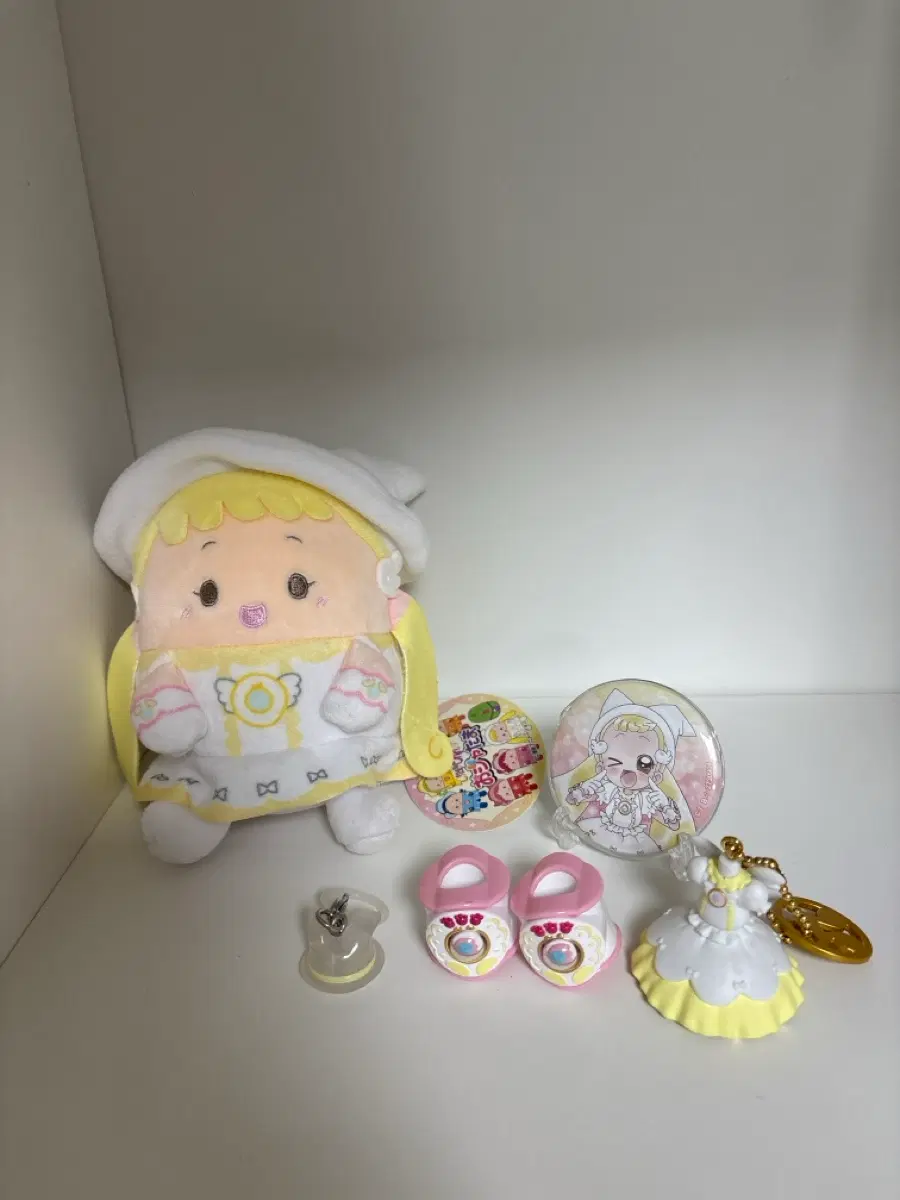 꼬마마법사레미 하나 누이구루미 가챠 캔뱃지 일괄