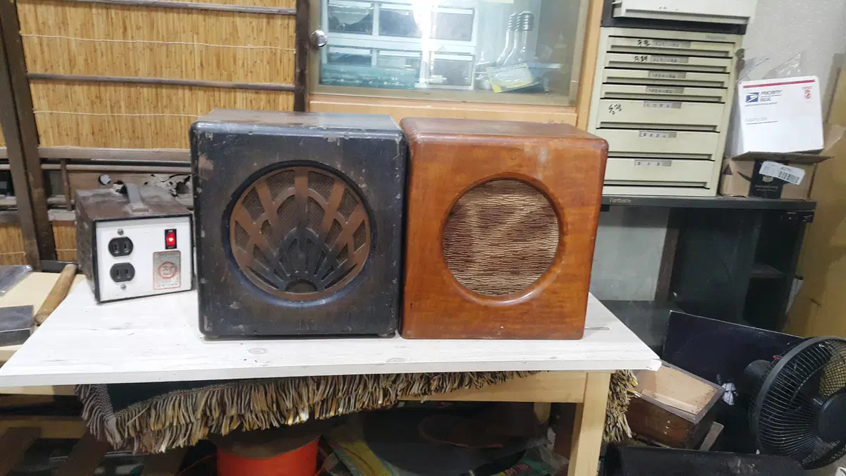 1940 일본 마쓰시다 풀레인지 스피커 외짝 외