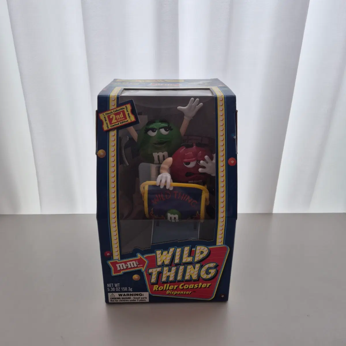 M&M's Wild Thing Roller Coaster 빈티지 디스펜서