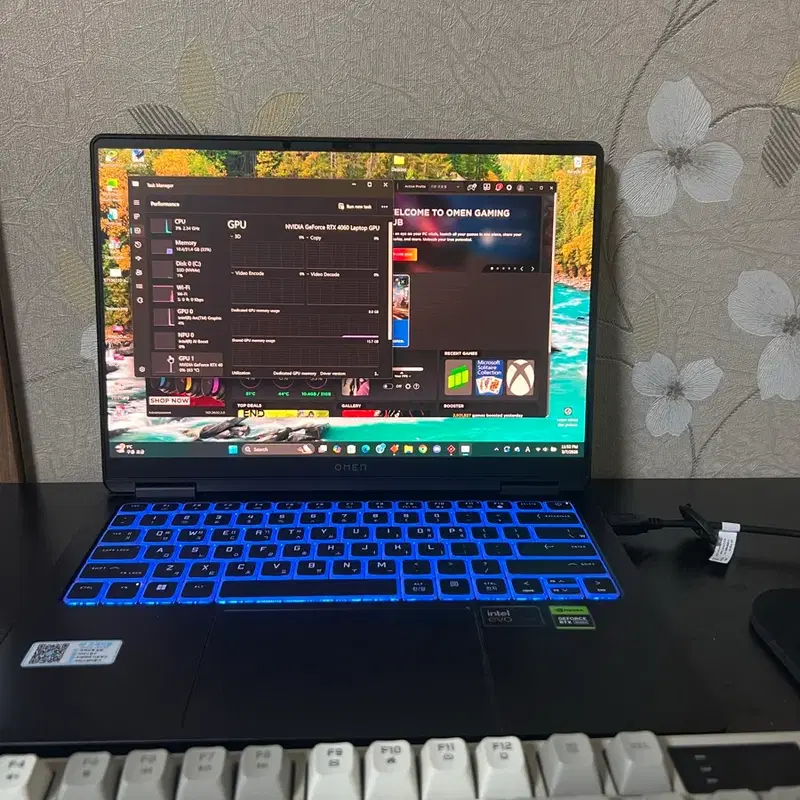 OMEN Transcend Gaming Laptop 14 판매합니다