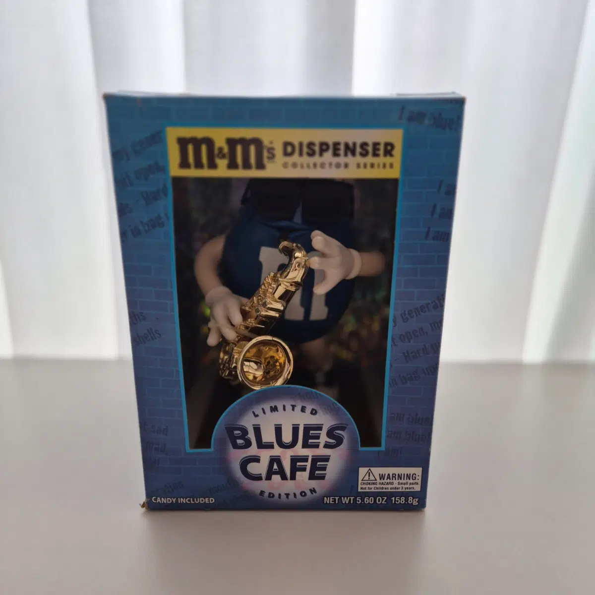 M&M's Limited Blues Cafe Edition 빈티지 디스펜서