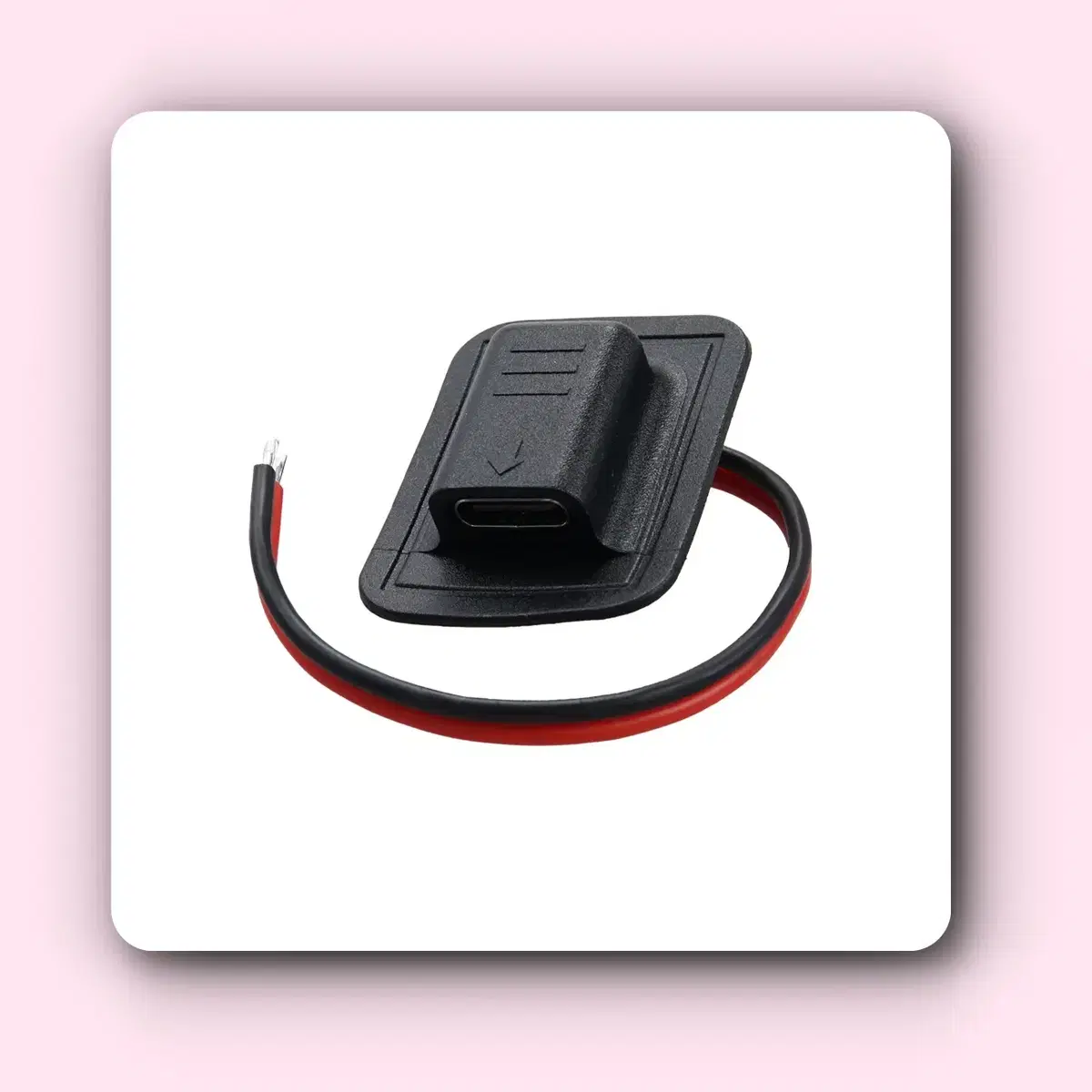 [딜러직판가/새상품]C타입 케이블 12cm 제작용 DC 2선 DlY 2개