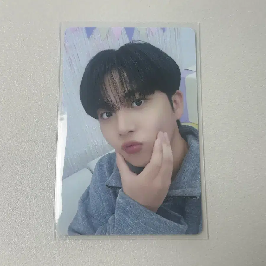 에이티즈 종호 특전포카