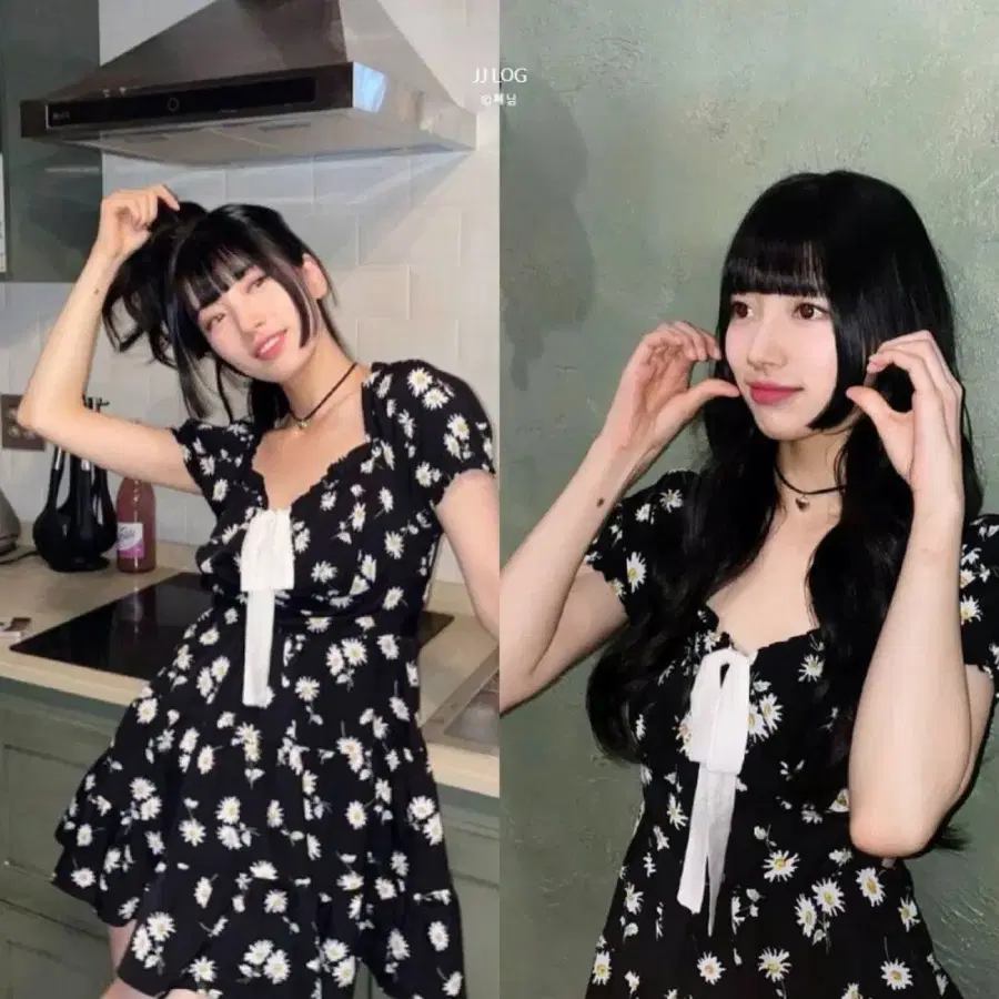 던드롭 이두나 수지 원피스