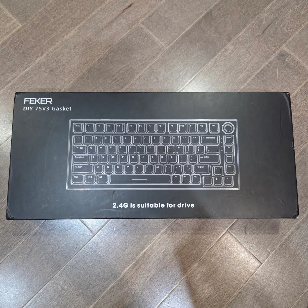 FEKER DIY 75V3 가스켓 키보드 + TTC 매트릭스 리니어축 (SA 키캡)