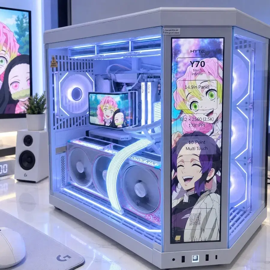 9800X3D 5080 Y70 (신품) 어항PC