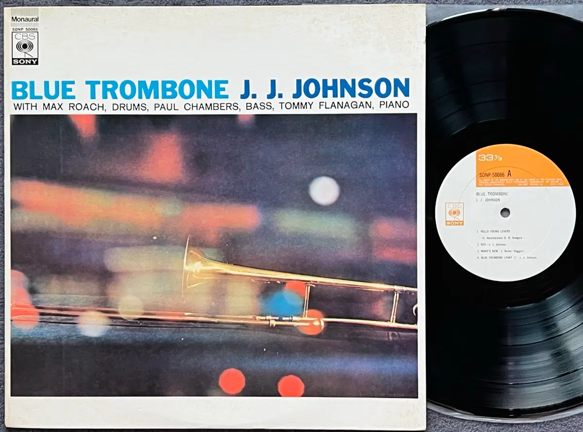 LP : J.J.Johnson - Blue Trombone