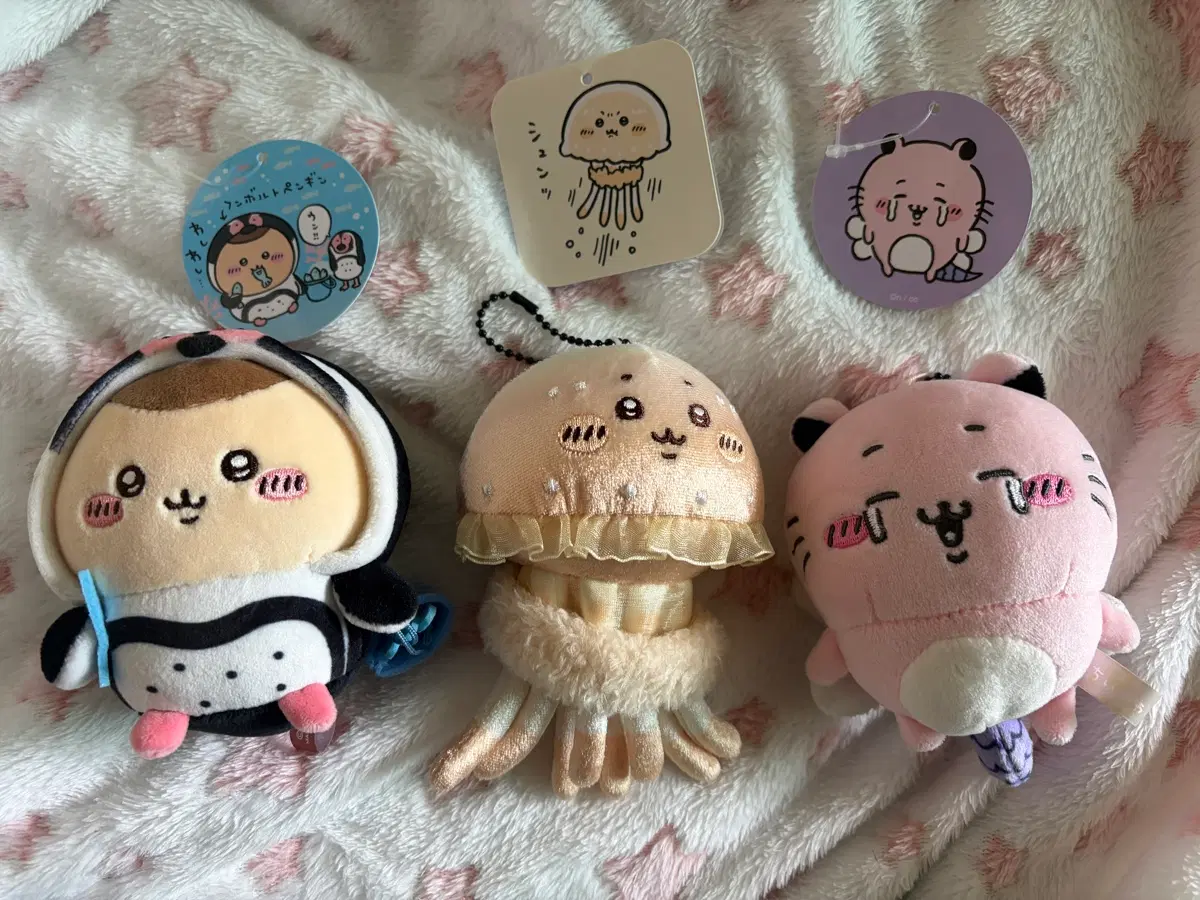 일괄)농담곰 치이카와 수족관 쿠리만쥬 해파리 콘나니 괴물