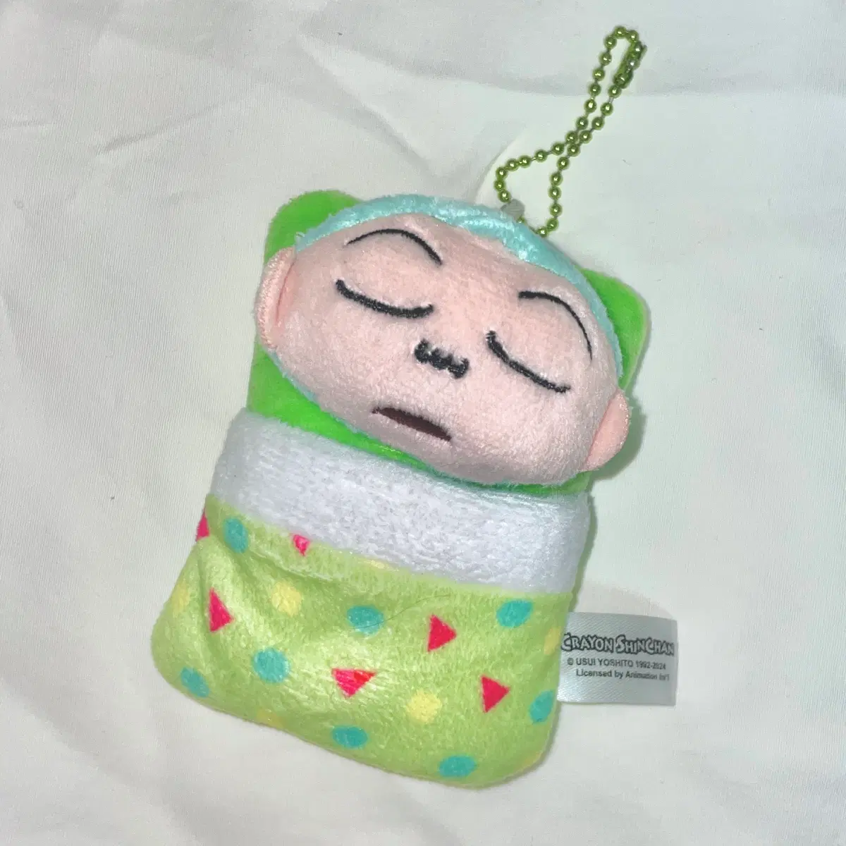 짱구는 못말려 짱구 잠자는 훈이 침대 인형 키링 새상품 판매