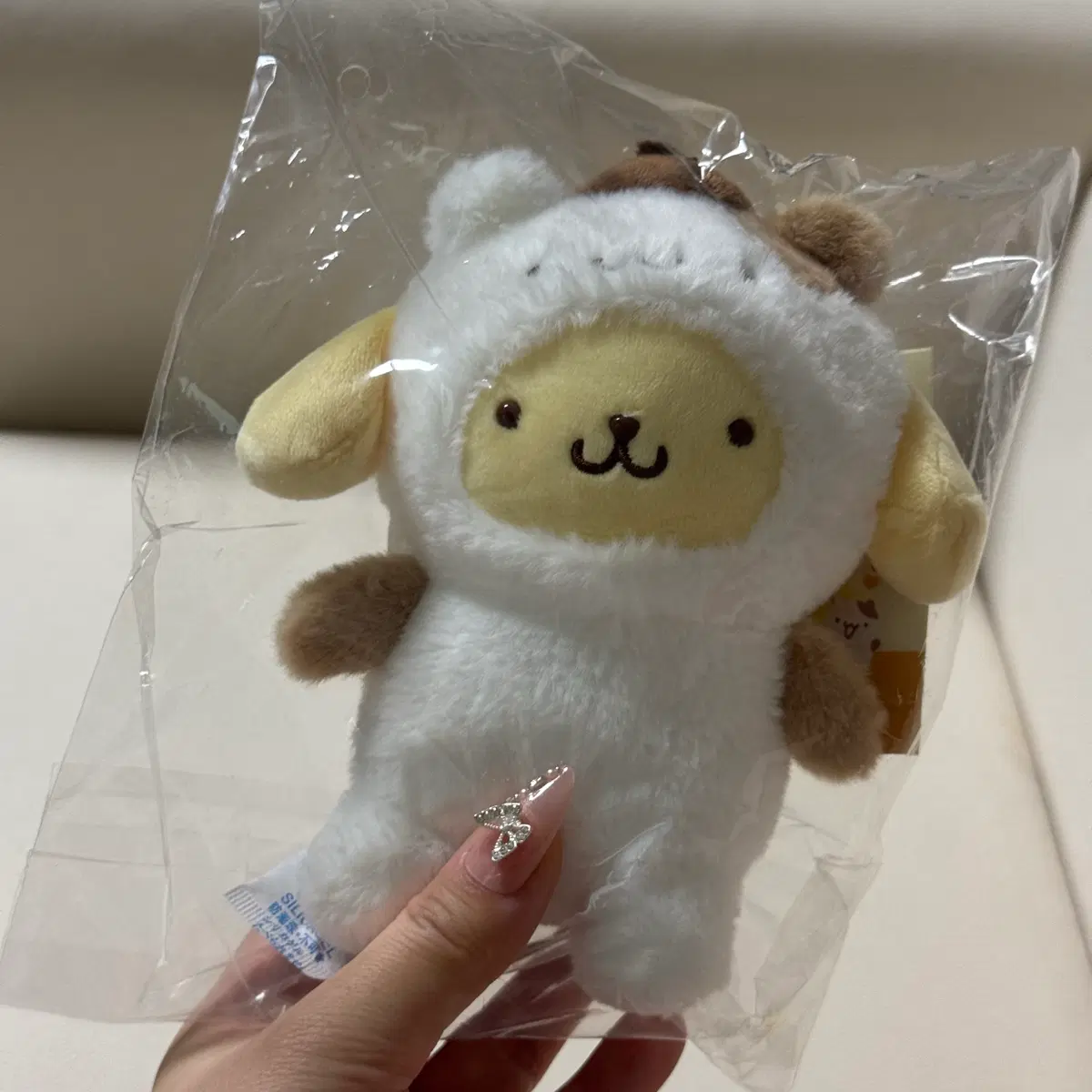 폼폼푸린 머핀 마스코트 키링