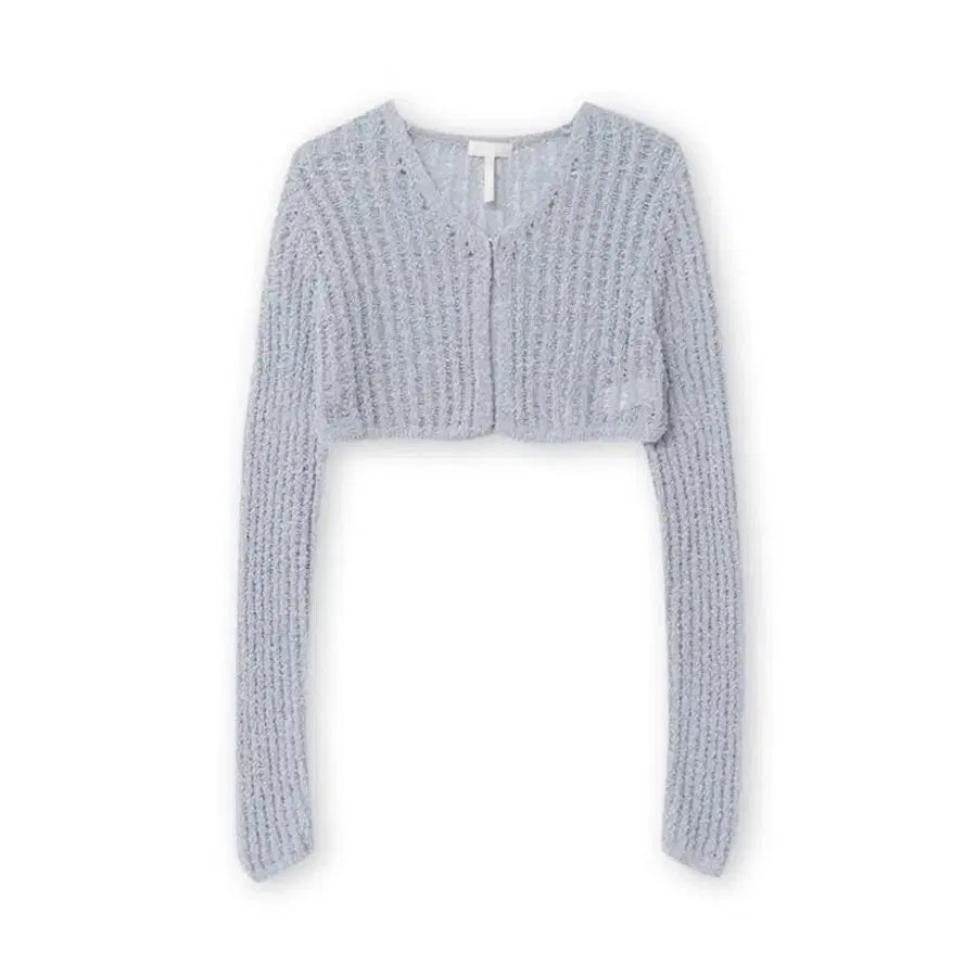 리엘 creamy mini cardigan sky blue