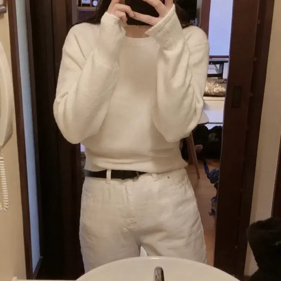 슬로우앤드 라운드 데일리 스탠다드 니트