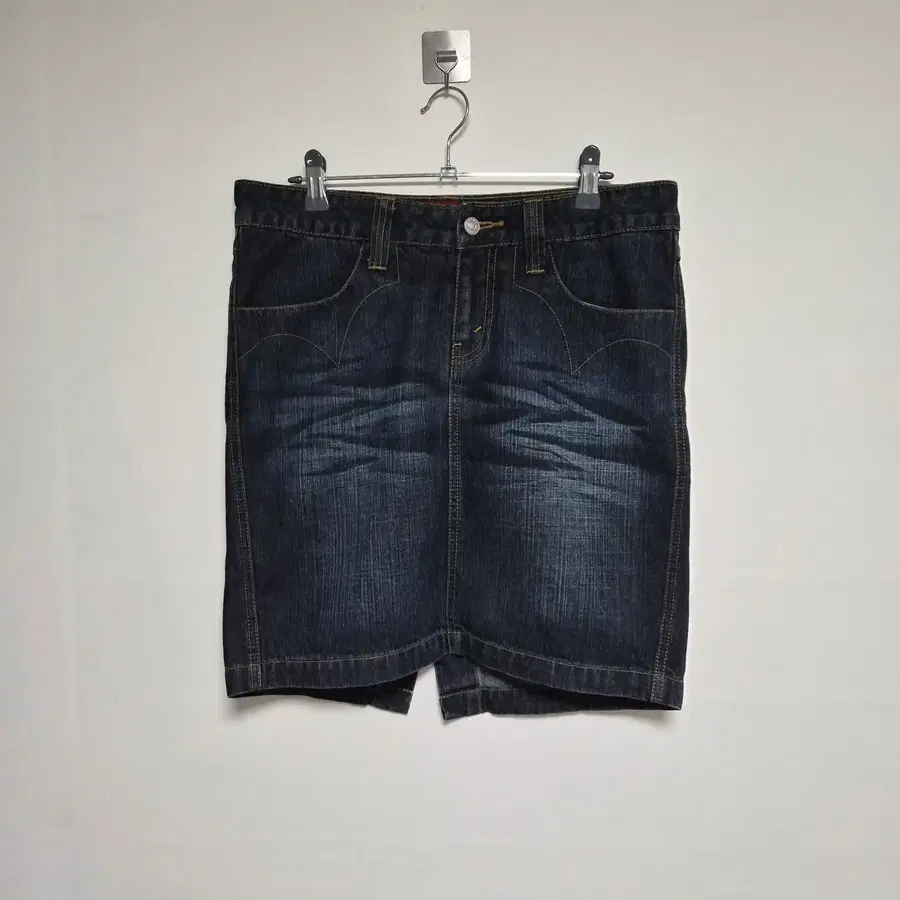 리바이스Levis 데님 워싱 숏 y2k 스커트 free사이즈 P-271
