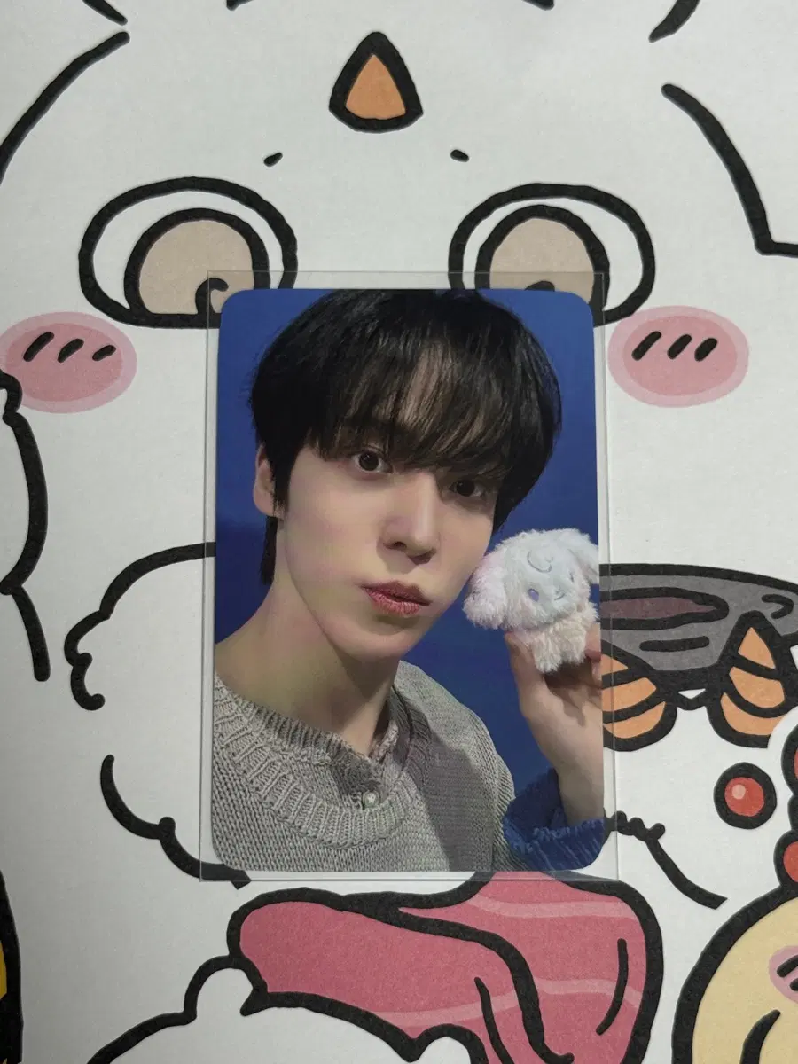 Ateez 에이티즈 윤호 애니티즈 팝업 포카