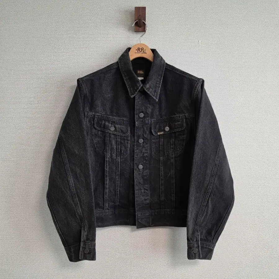 RRL 더블알엘 LOT 271 블랙 데님 자켓 S