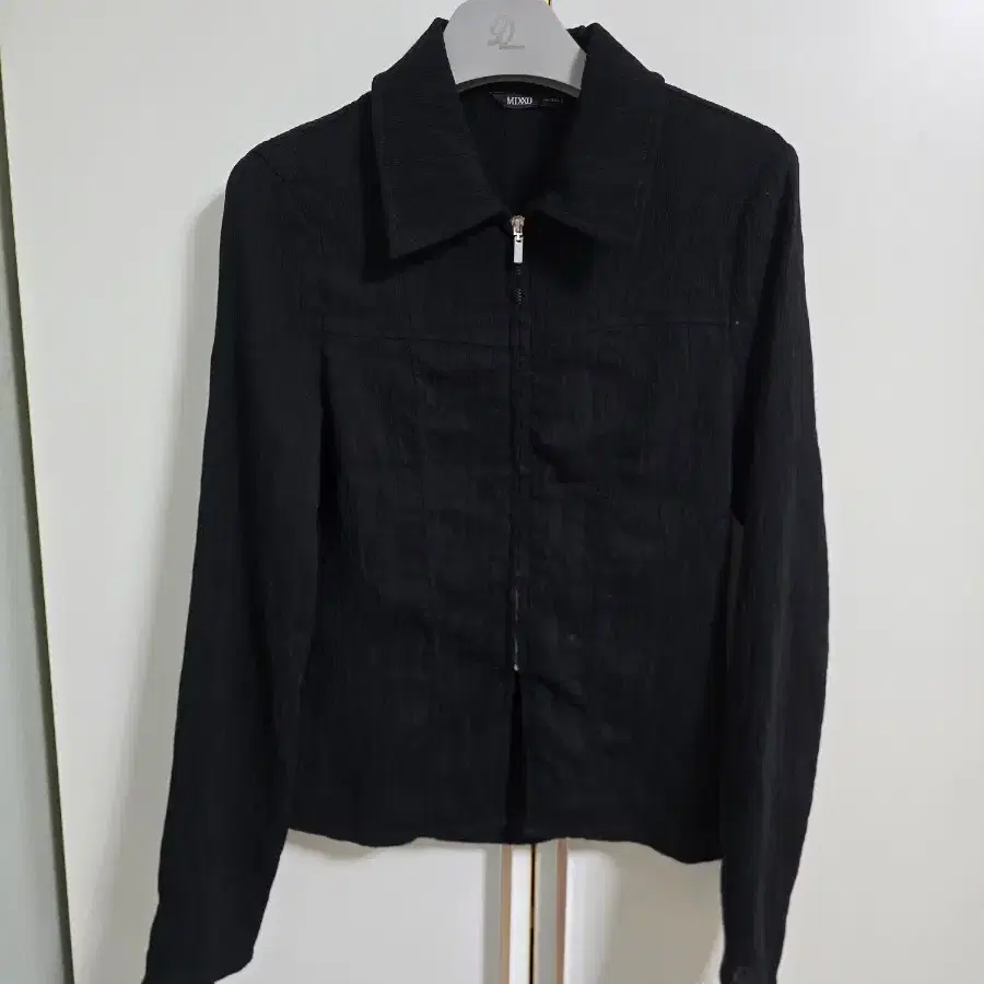 MIXXO 블랙 레이온 자켓 S
