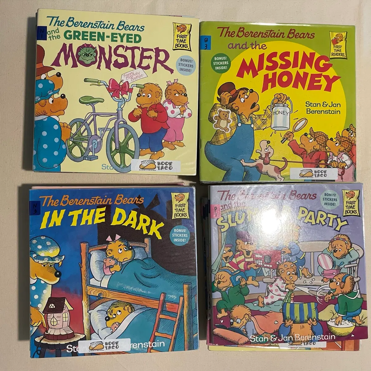 베렌스타인 베어스 영어 원서 58권(CD 포함)