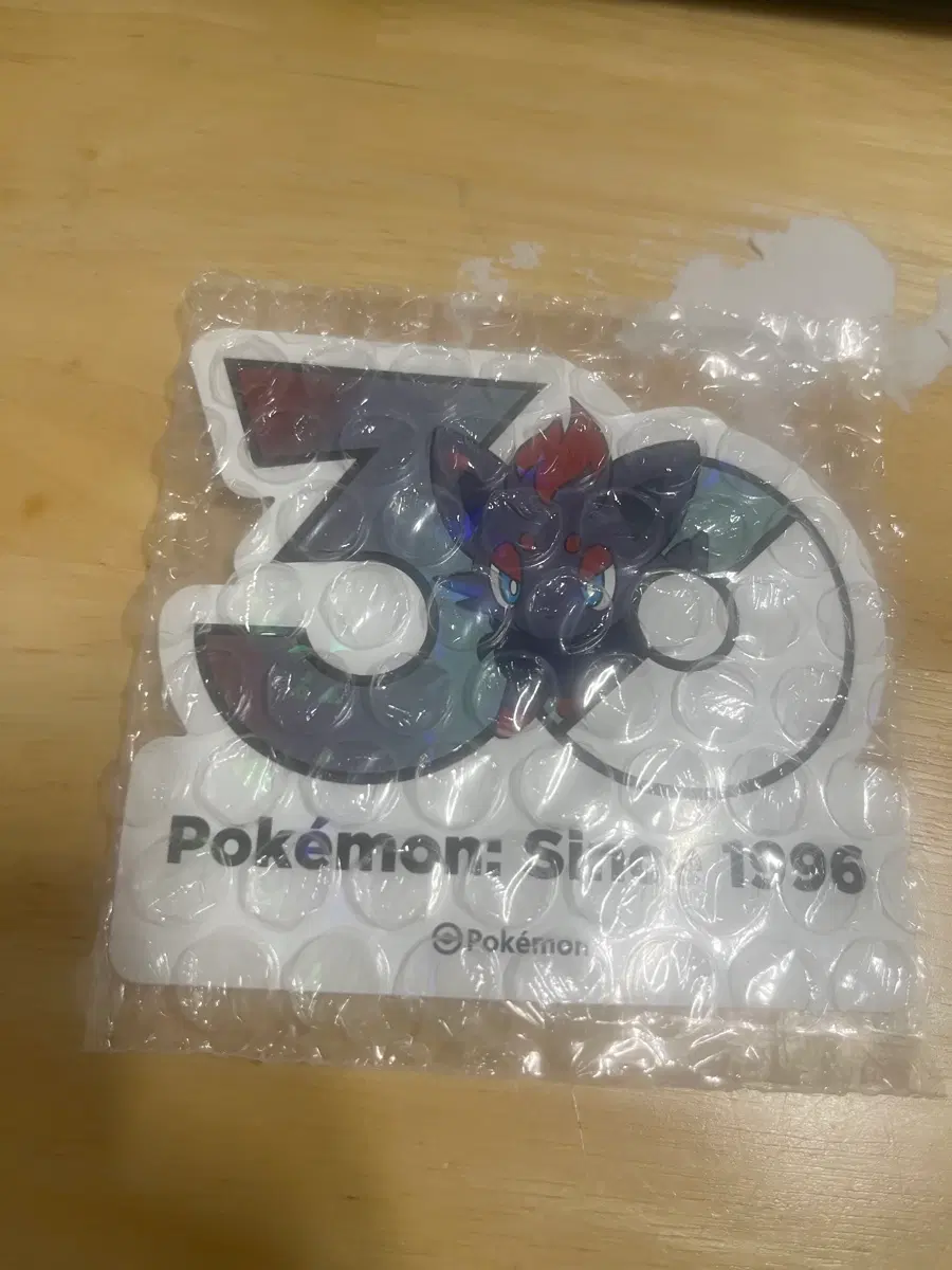 포켓몬 30주년 기념 스티커 조로아