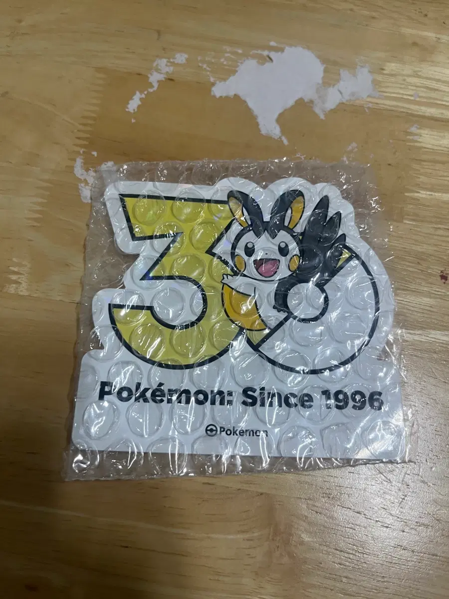 포켓몬 30주년 기념 스티커 에몽가