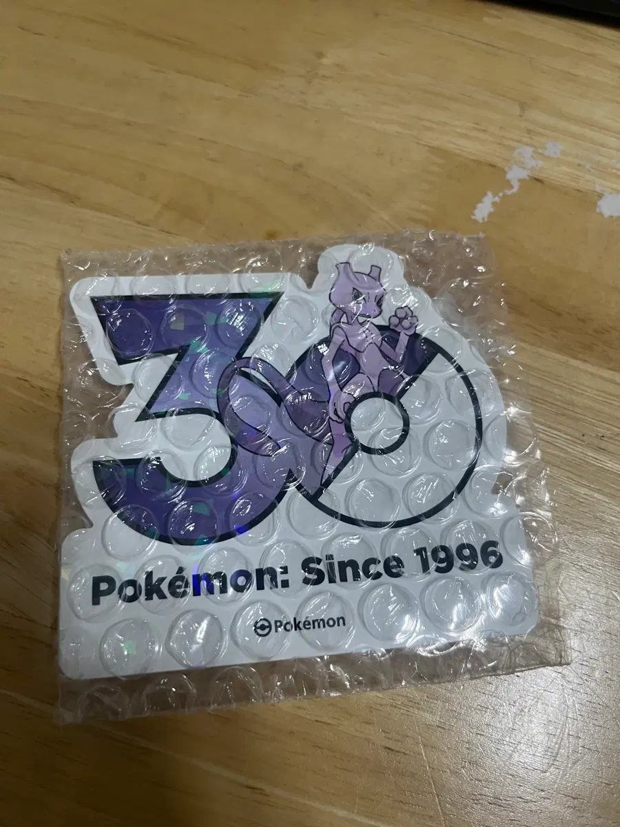 포켓몬 30주년 기념 스티커 뮤츠