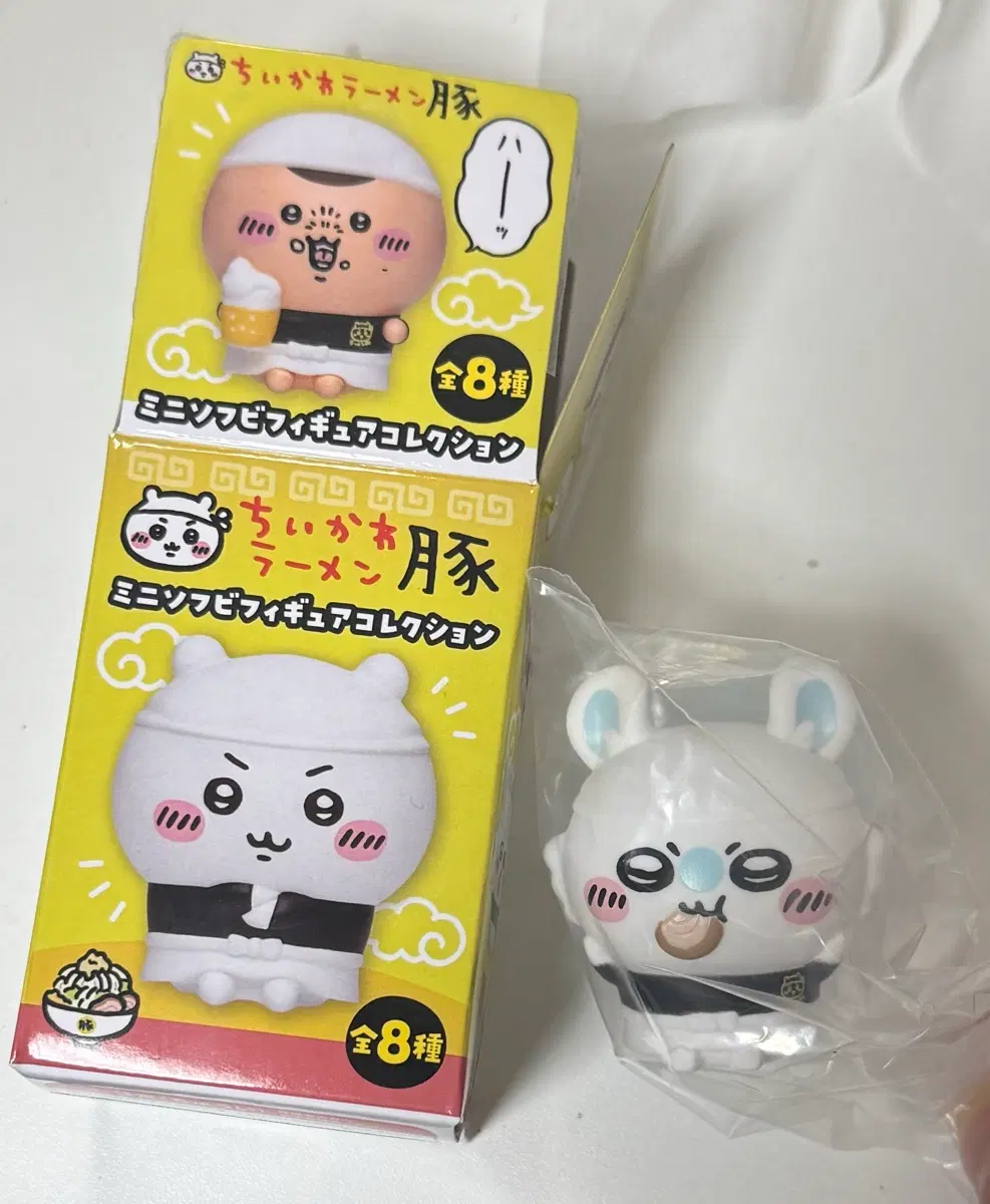 치이카와 라멘 소프비 피규어 모몽가